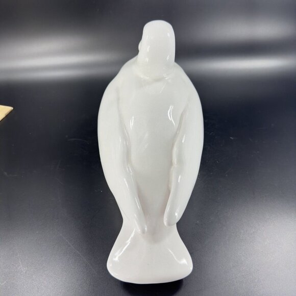 Vintage Italian Art Pottery Ruffled Fluffy Dove Large Hand Painted Pigeon Bird - Picture 12 of 15